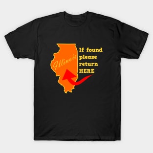 If Found Return To Illinois T-Shirt